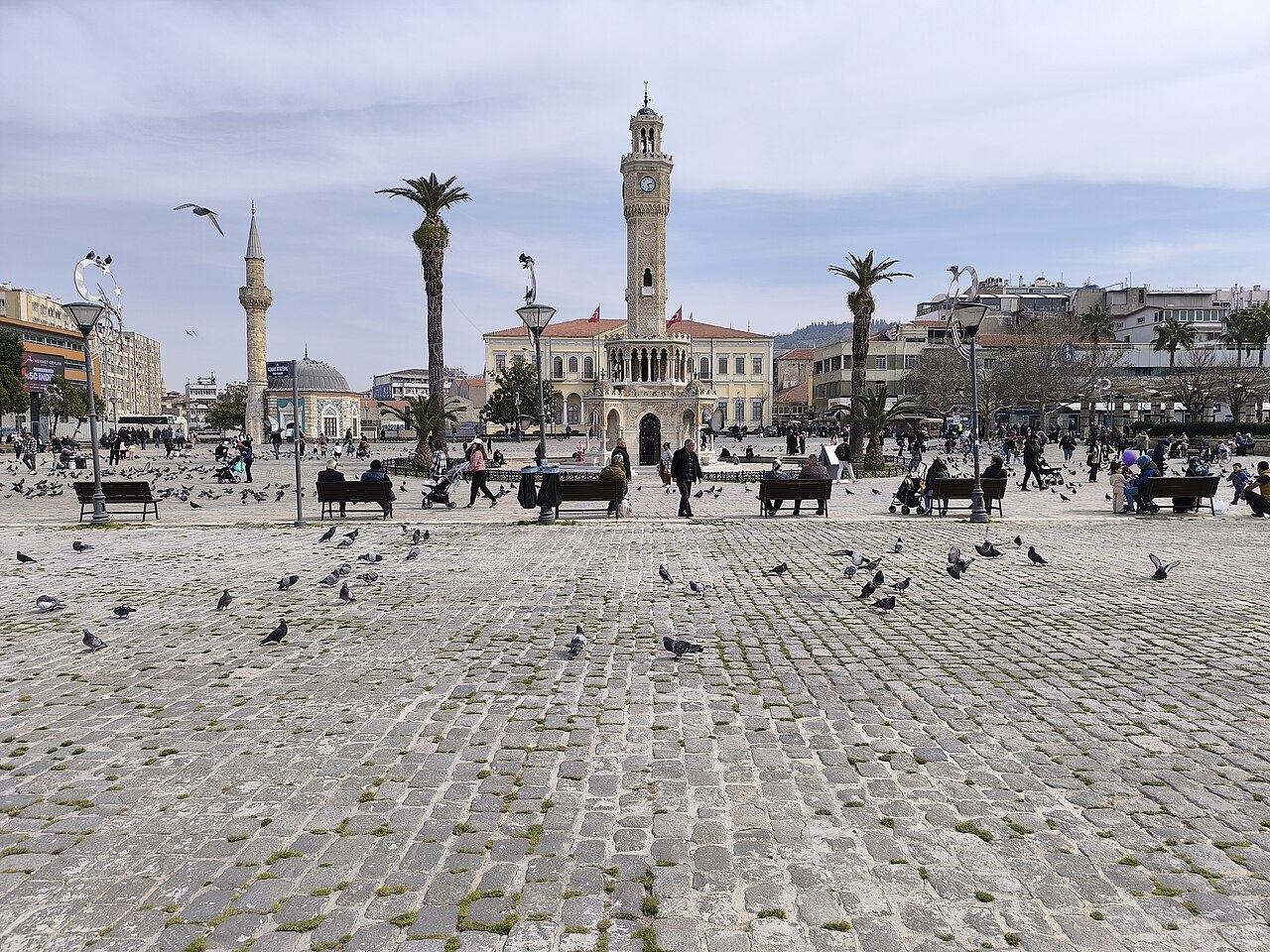 Konak Square and the Clock Tower in İzmir